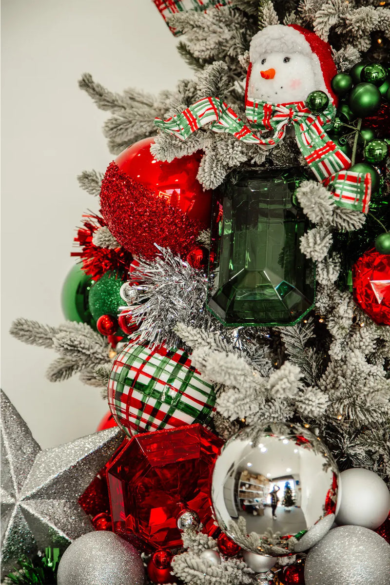 White and silver christmas ornaments deals